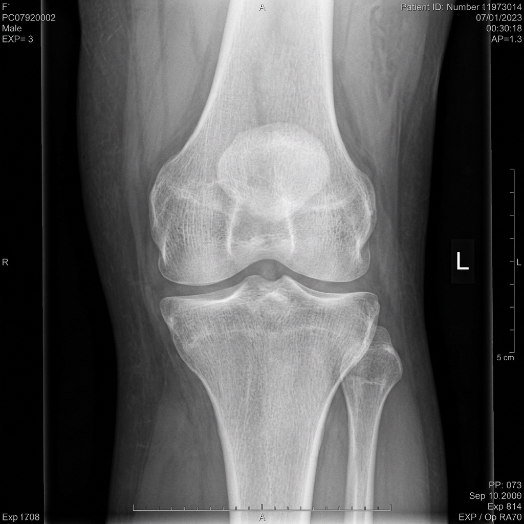 X-Ray Assessment: Patellofemoral Alignment